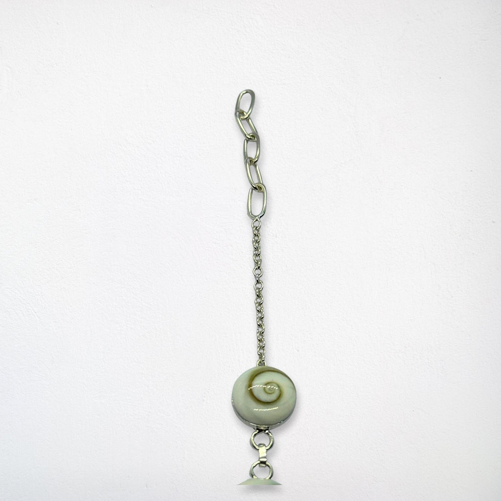 Bracelet Chaîne maille forçat - Cinq Œil de Sainte Lucie Argent 925