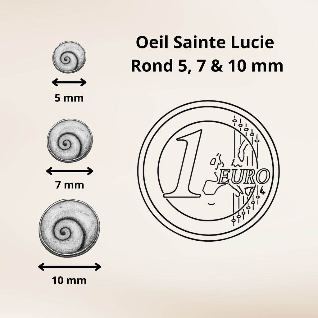 Bracelet Chaîne maille forçat - Cinq Œil de Sainte Lucie Argent 925