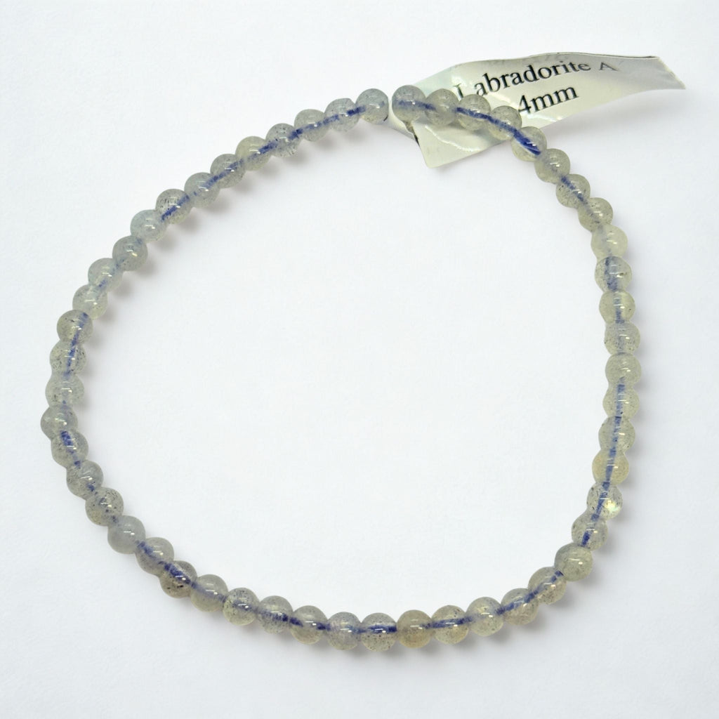 Bracelet boules 4 mm - Labradorite - A Précieuse Lucie