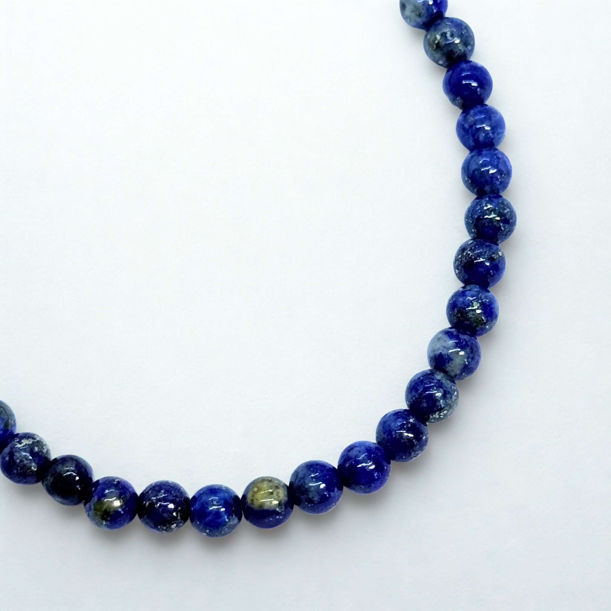 Bracelet boules 4 mm - Lapis lazuli - A Précieuse Lucie