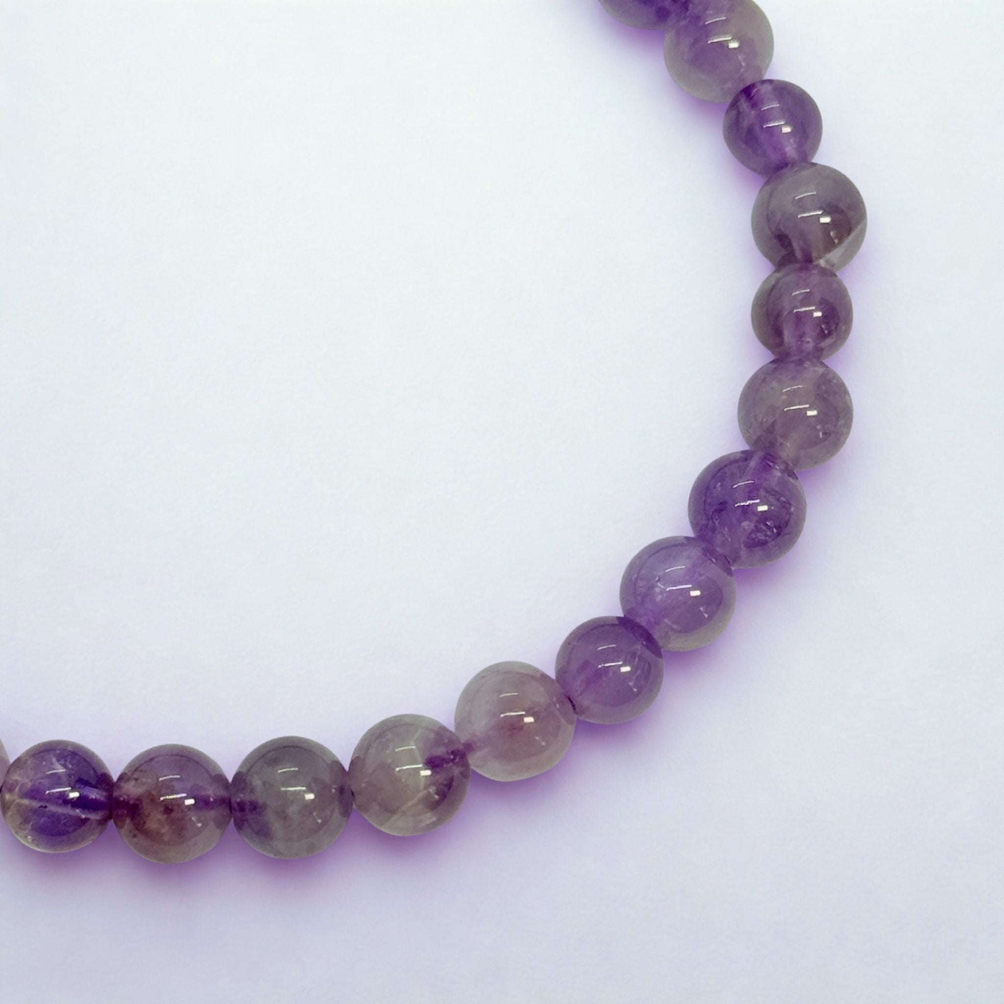 Bracelet boules 6 mm - Améthyste - Brésil A Précieuse Lucie