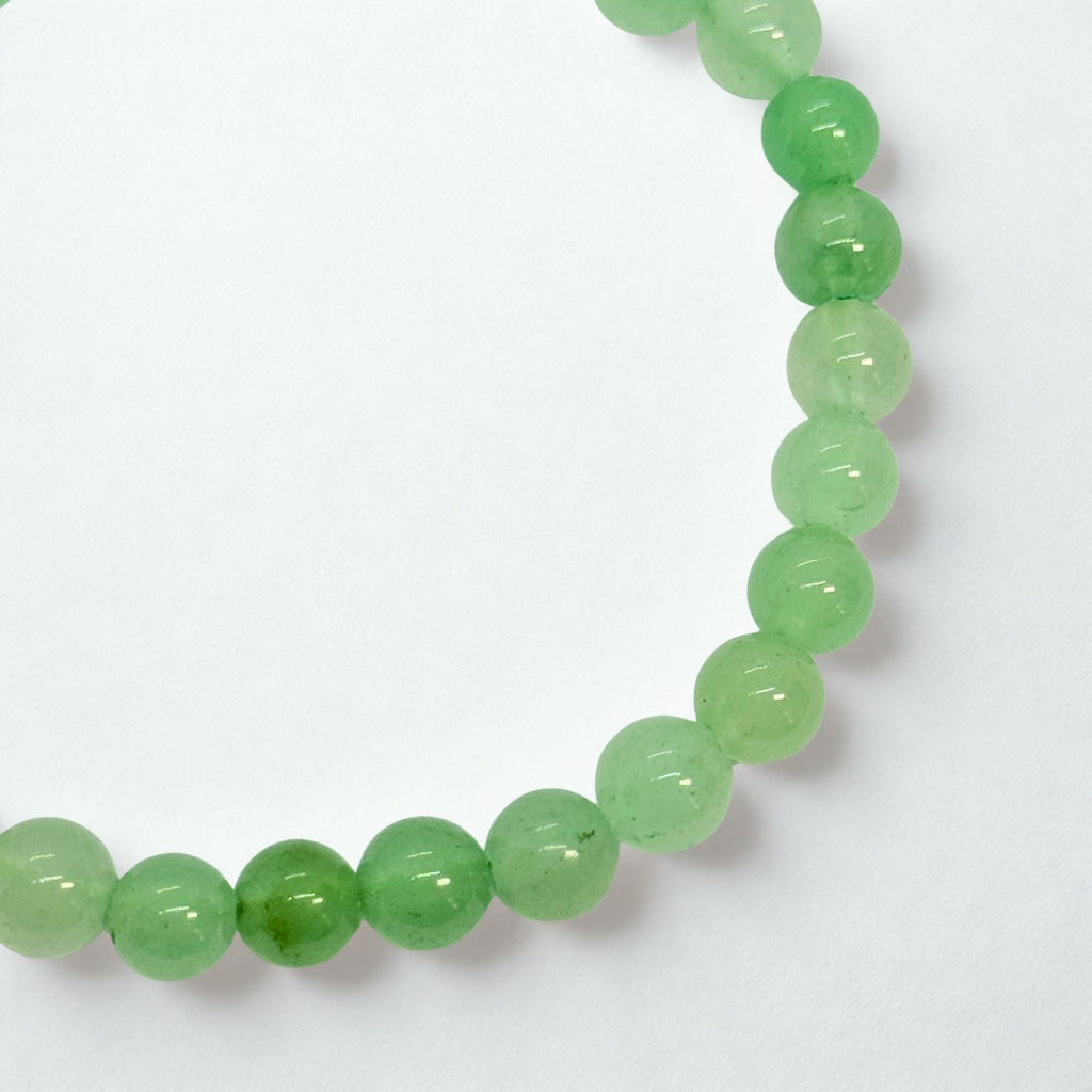 Bracelet boules 6 mm - Aventurine verte - A Précieuse Lucie