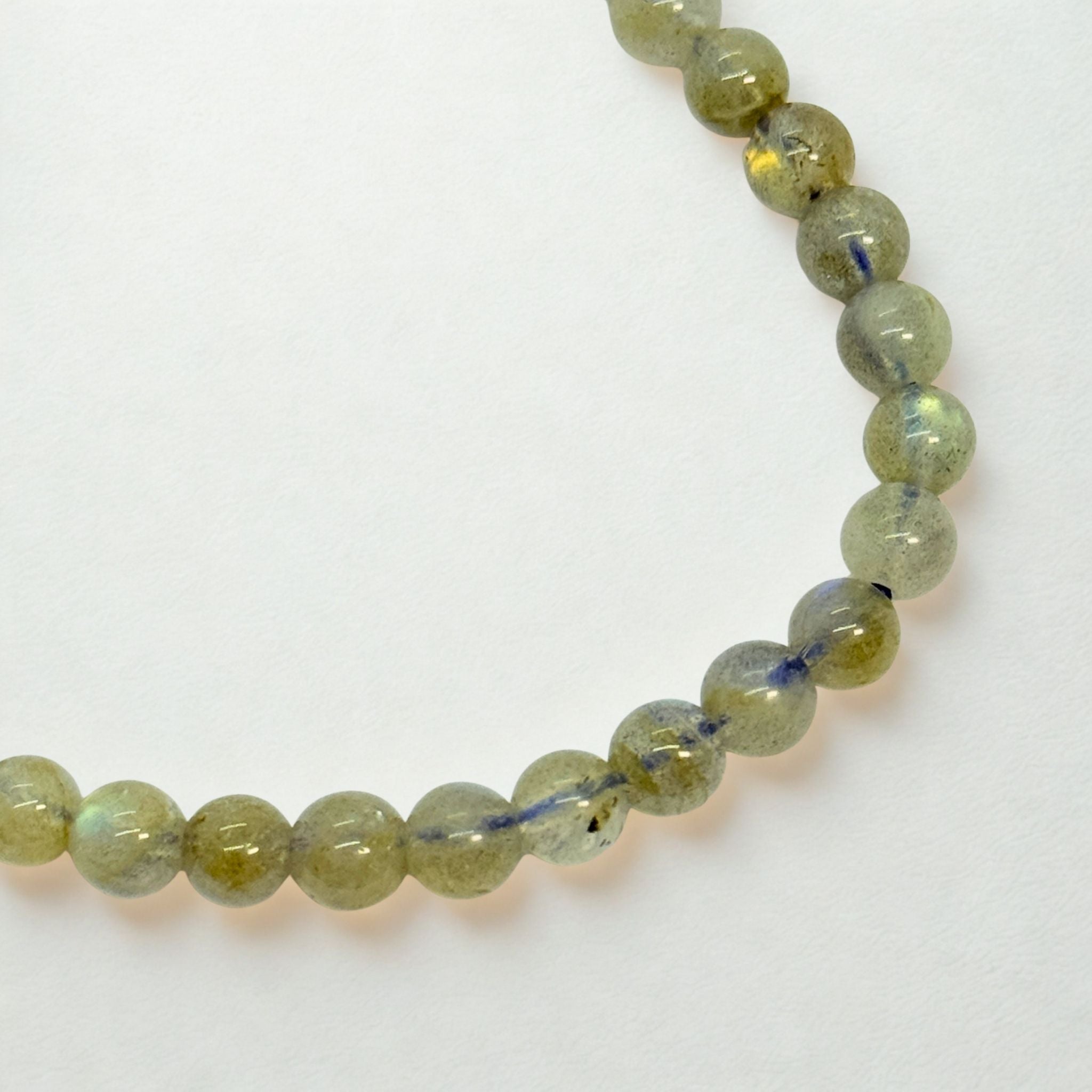 Bracelet boules 6 mm - Labradorite - AB Précieuse Lucie