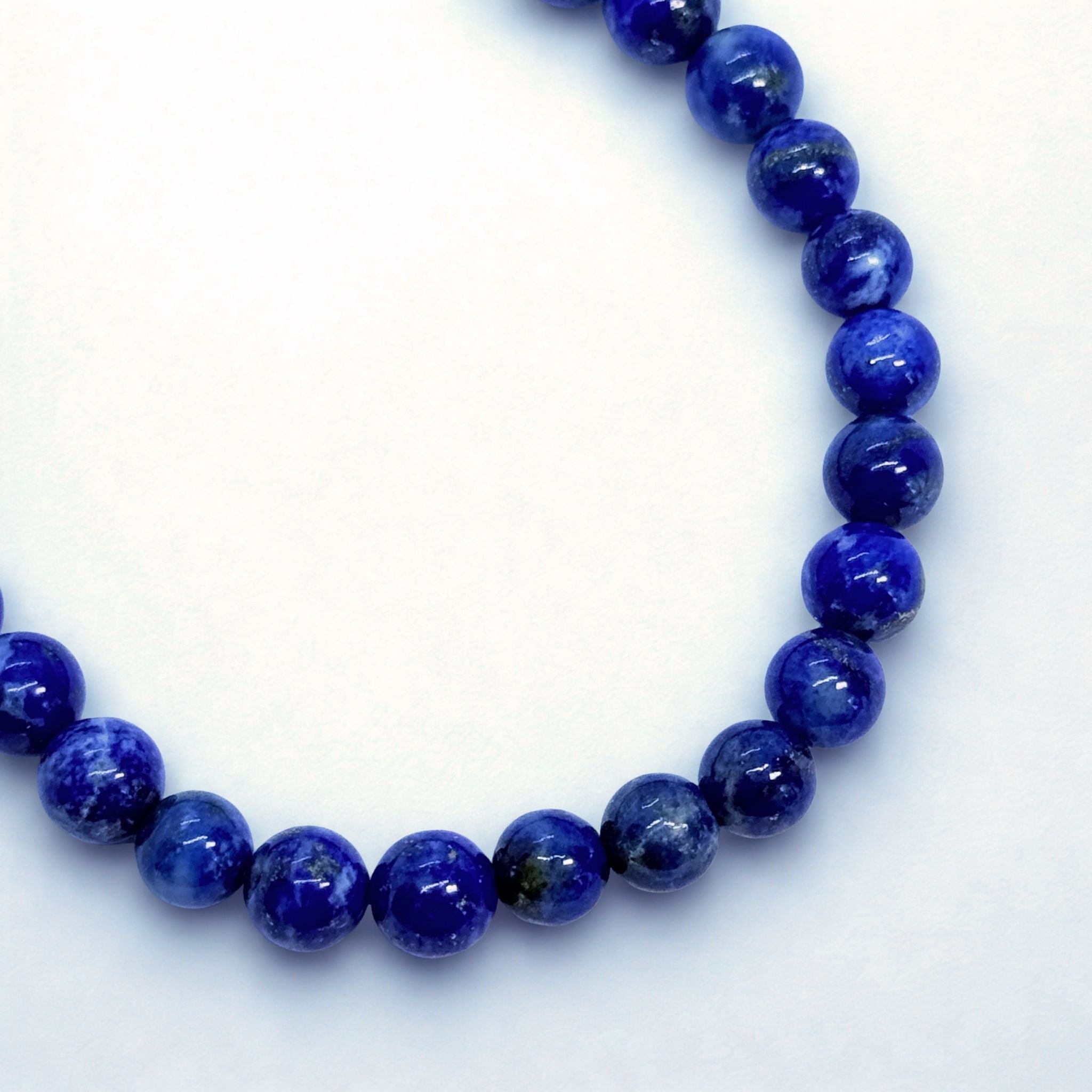 Bracelet boules 6 mm - Lapis lazuli - A Précieuse Lucie