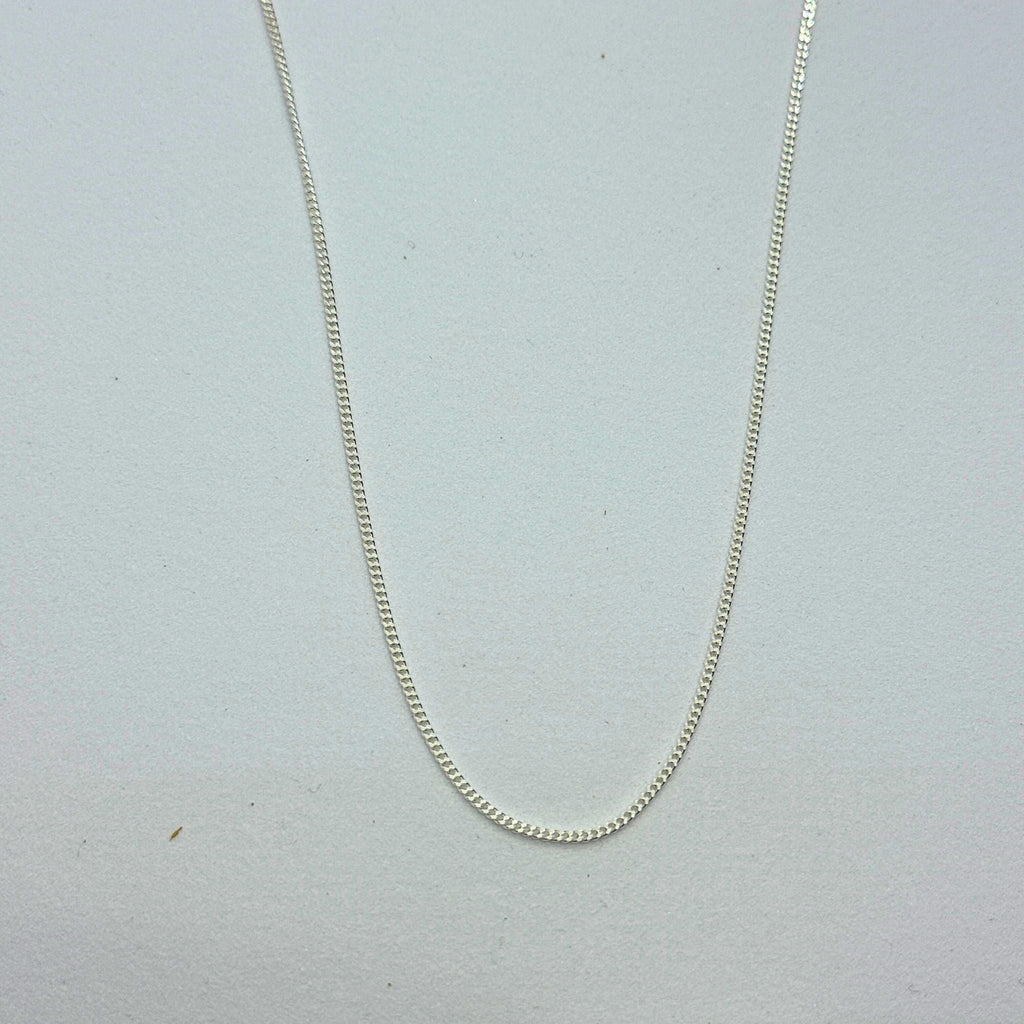 Chaîne Argent massif 925 - Maille Gourmette - 1,5 mm 40 cm Précieuse Lucie