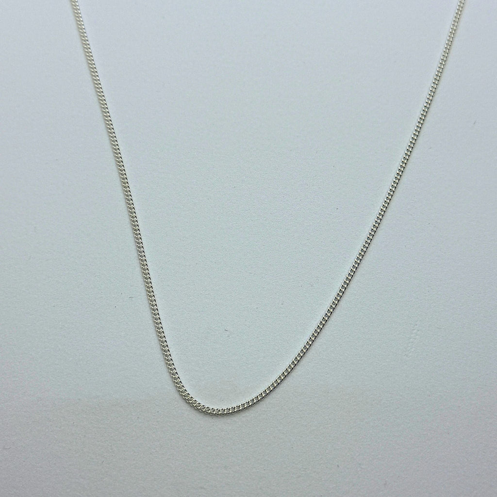 Chaîne Argent massif 925 - Maille Gourmette - 1,7 mm 45 cm Précieuse Lucie