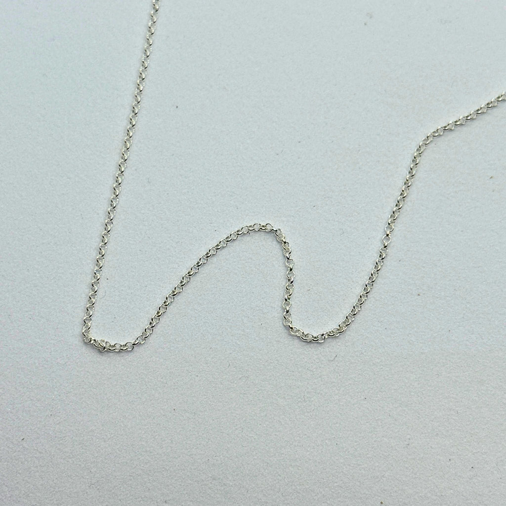 Chaîne Argent massif 925 - Maille Jaseron - 1,4 mm 45 cm Précieuse Lucie