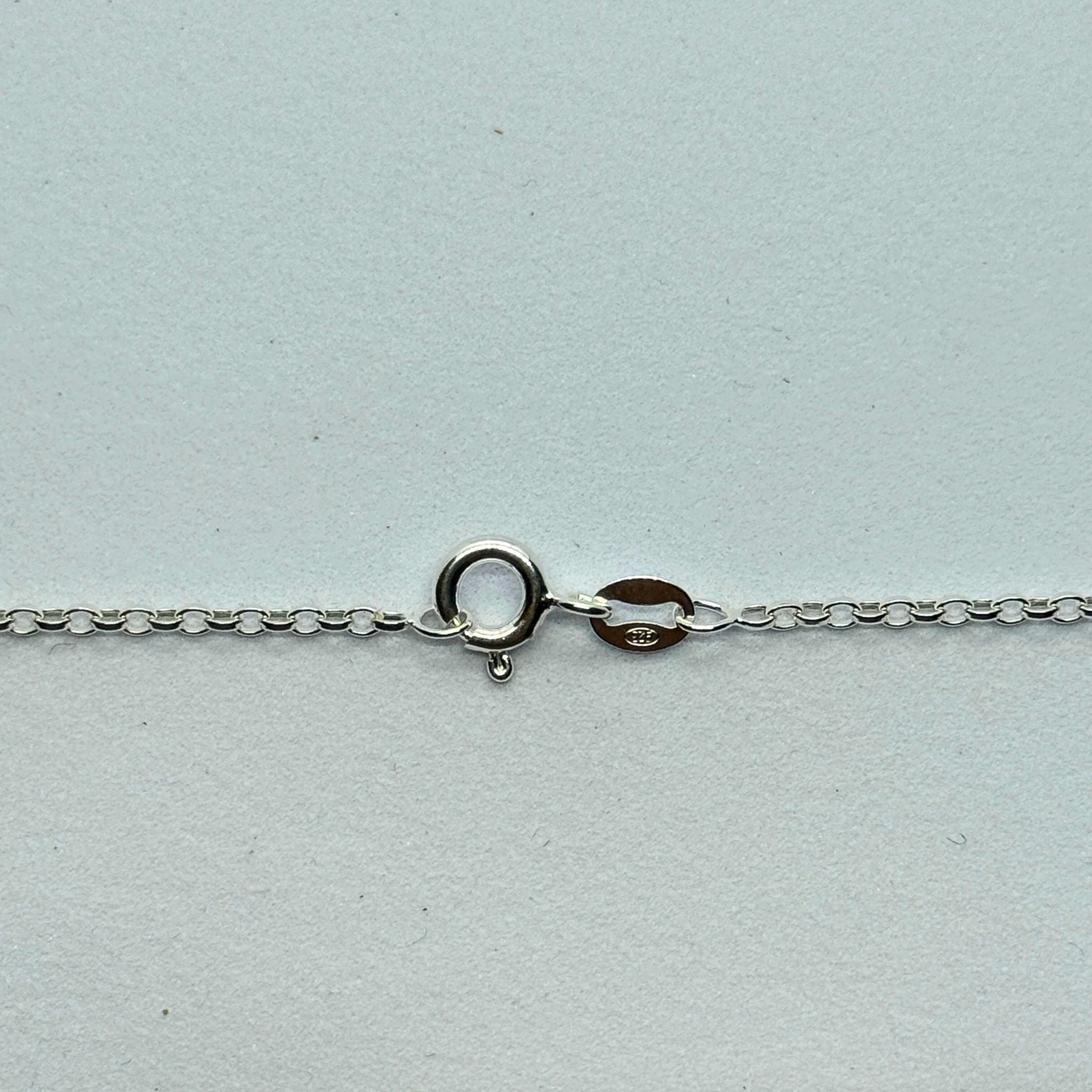 Chaîne Argent massif 925 - Maille Jaseron - 1,4 mm 45 cm Précieuse Lucie