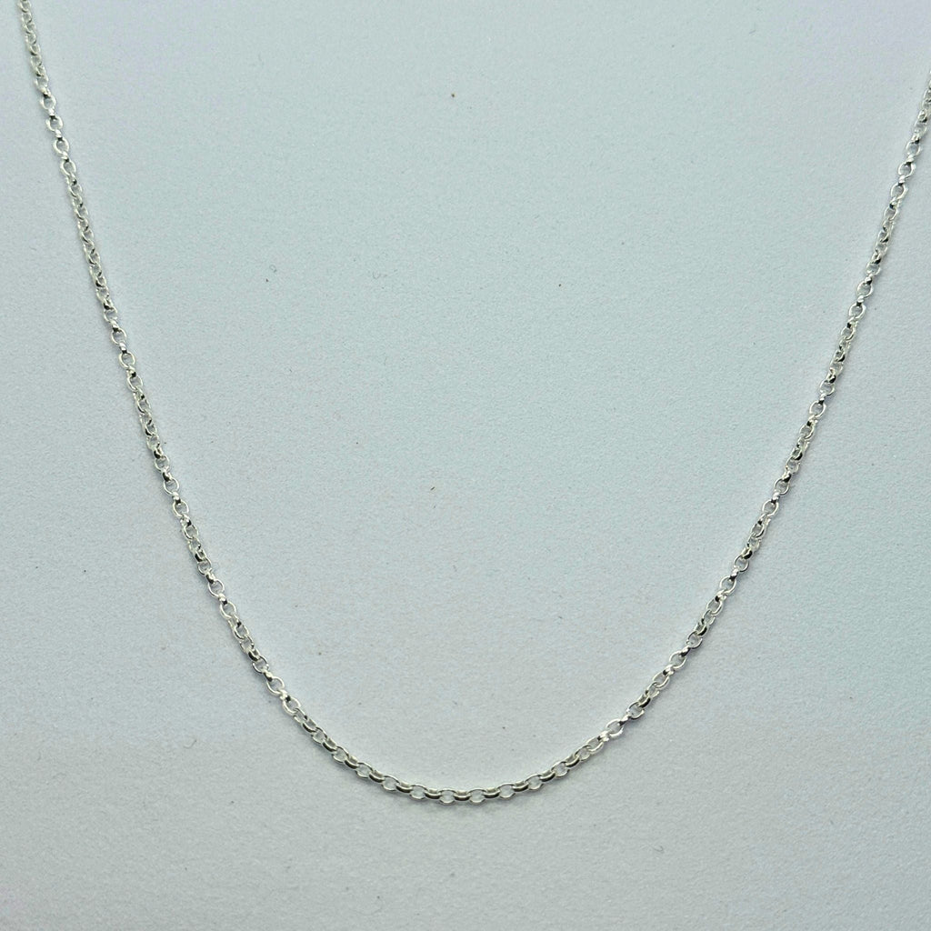 Chaîne Argent massif 925 - Maille Jaseron - 1,4 mm 45 cm Précieuse Lucie