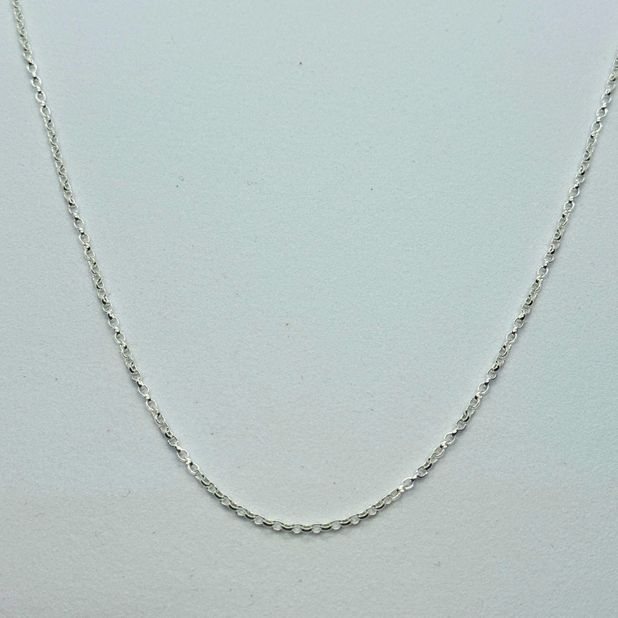 Chaîne Argent massif 925 - Maille Jaseron - 1,7 mm 45 cm Précieuse Lucie