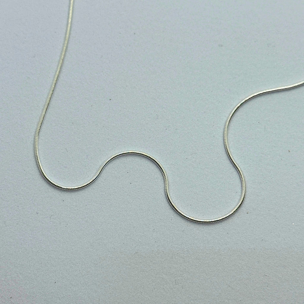 Chaîne Argent massif 925 - Maille Serpent - 0,9 mm 40 cm Précieuse Lucie