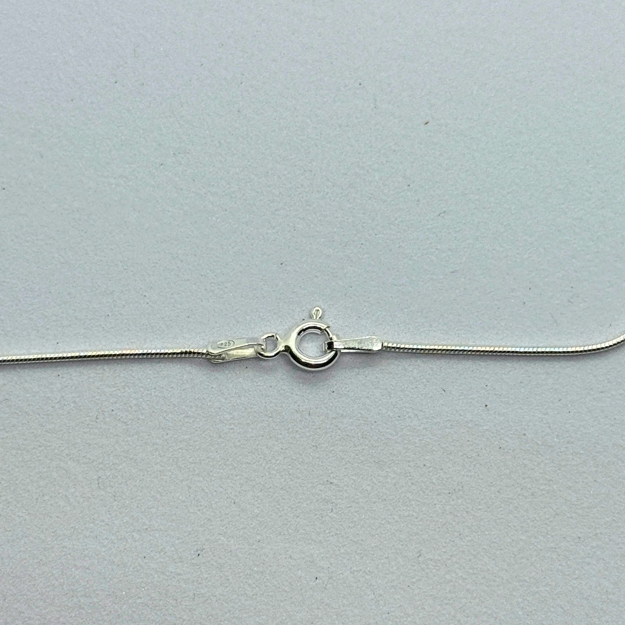 Chaîne Argent massif 925 - Maille Serpent - 0,9 mm 40 cm Précieuse Lucie