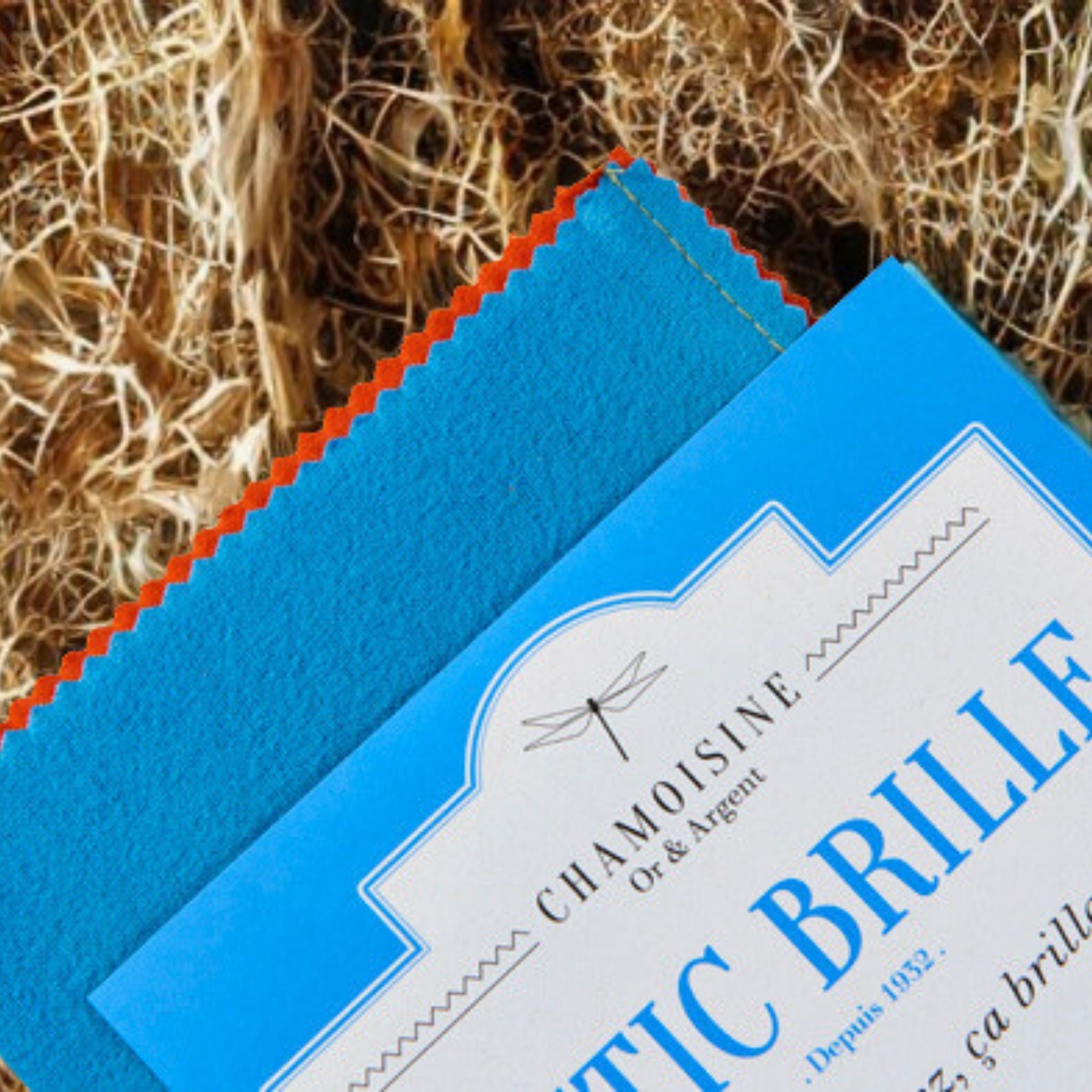 Chamoisine Double Astic Brille – Nettoyage Or & Argent - 30x20 cm