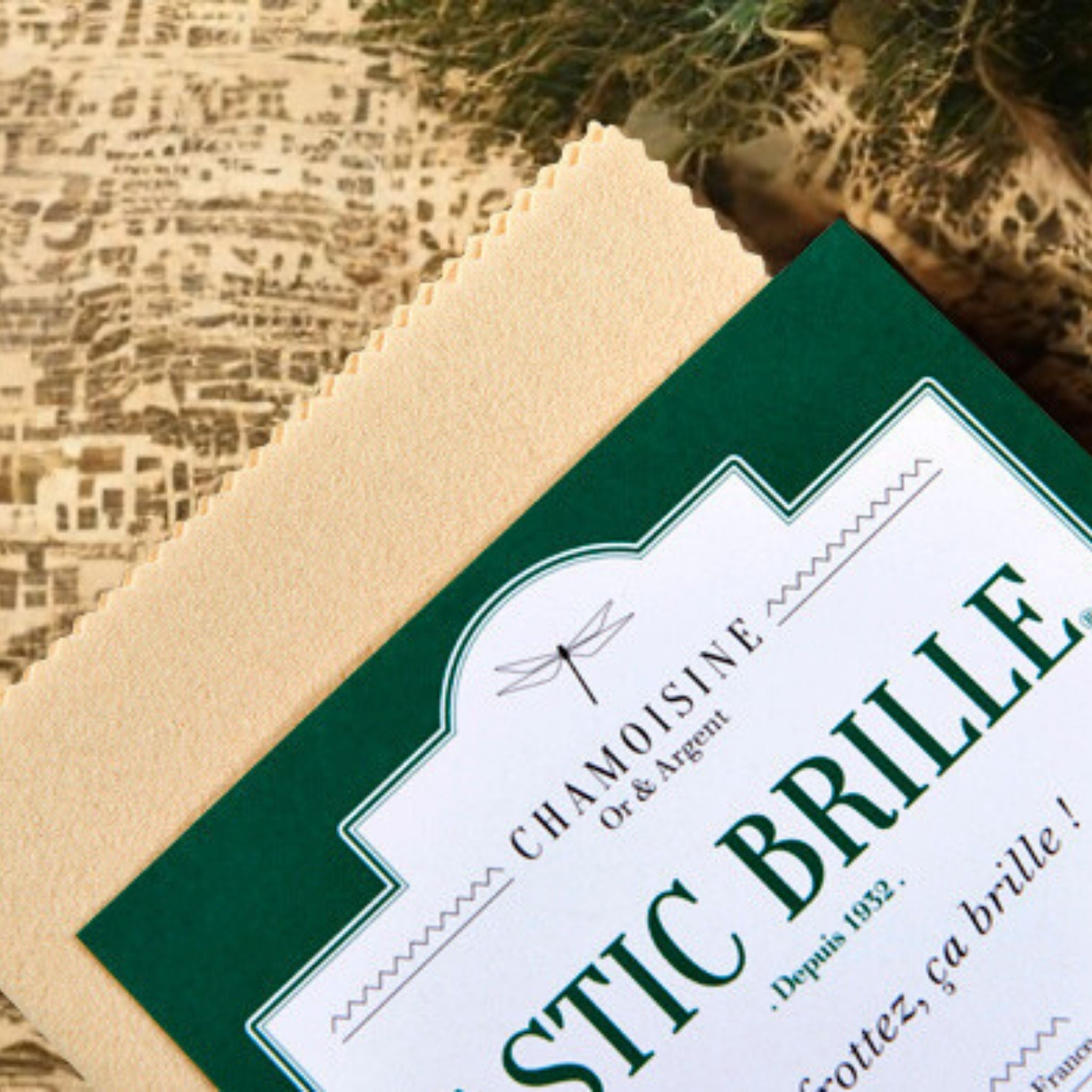 Chamoisine Astic Brille – Nettoyage Or & Argent - 30x20 cm