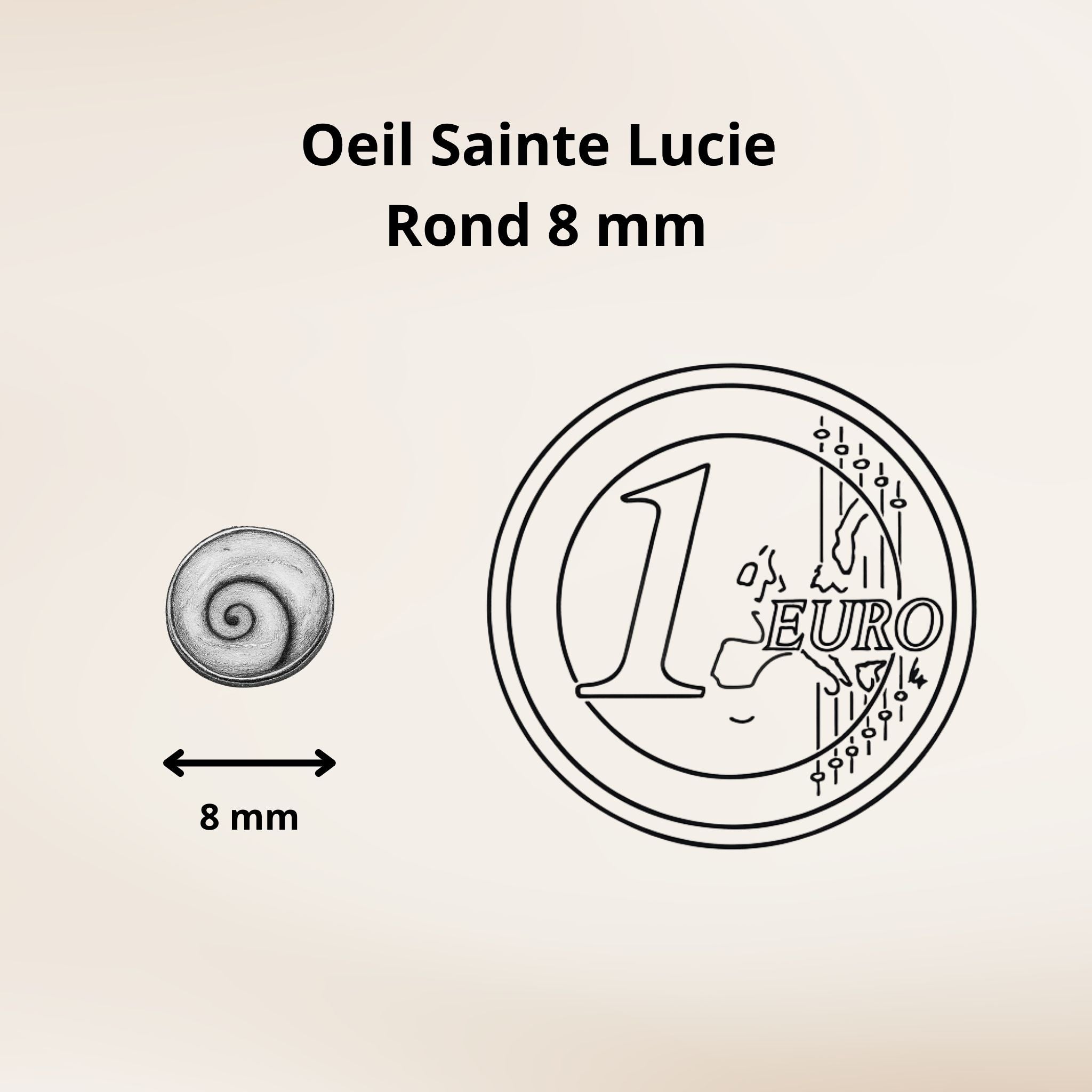 Bracelet Cordon élastique bleu - Œil de Sainte Lucie Argent 925 - 8 mm