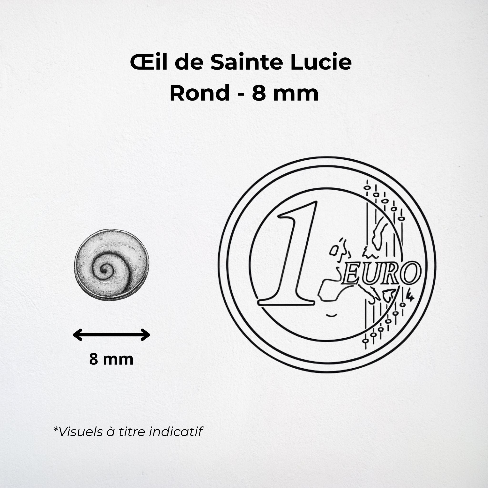 Bracelet Cordon élastique bleu - Œil de Sainte Lucie Argent 925 - 8 mm Précieuse Lucie