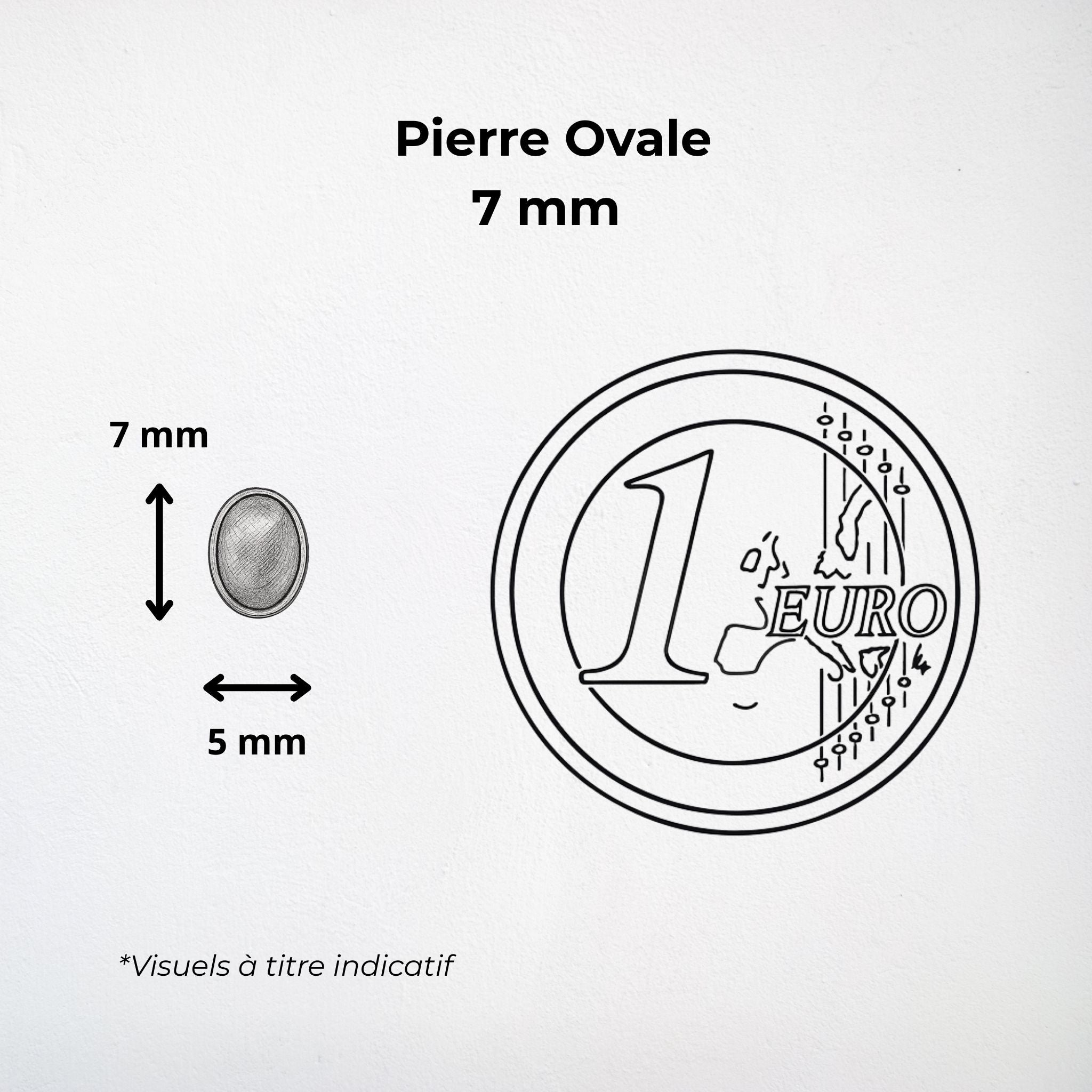 Pendentif - Chrysoprase AA Zirconium - Argent 925 - Ovale 10 mm Précieuse Lucie