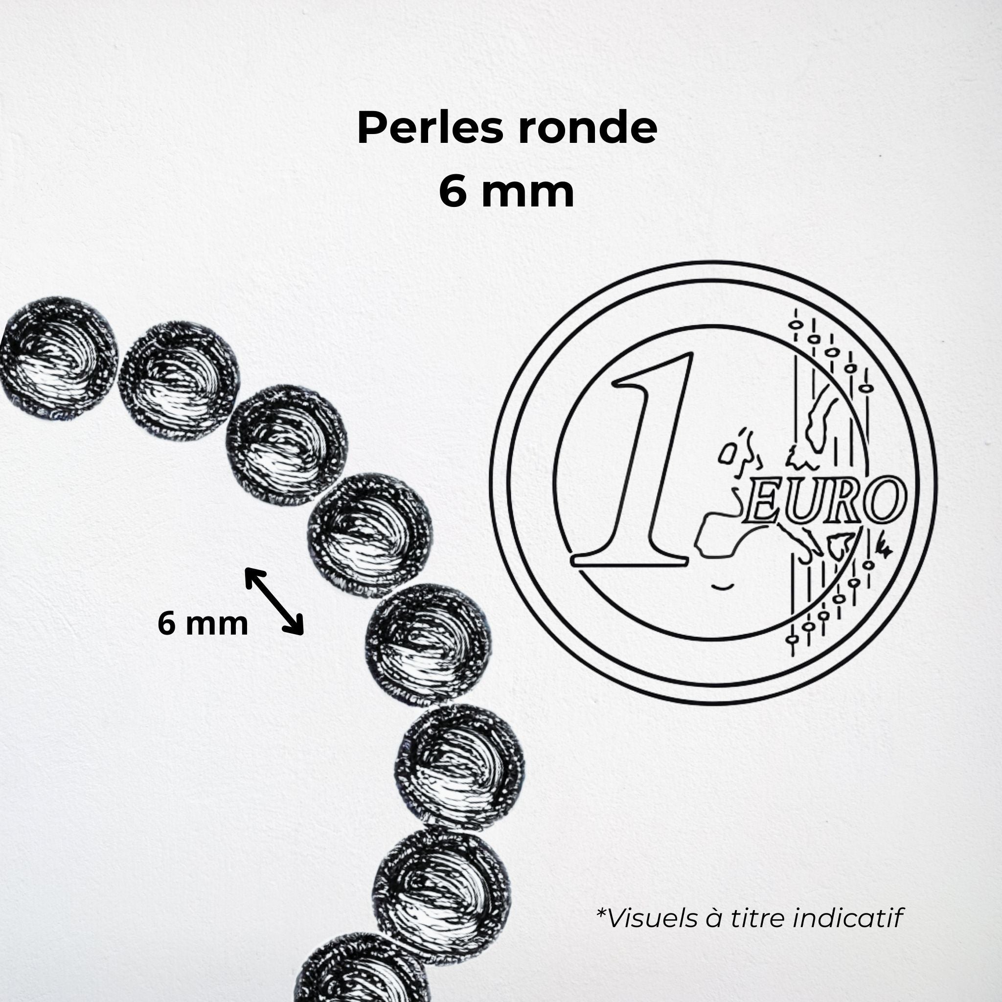 Bracelet boules 6 mm - Améthyste - Brésil A Précieuse Lucie