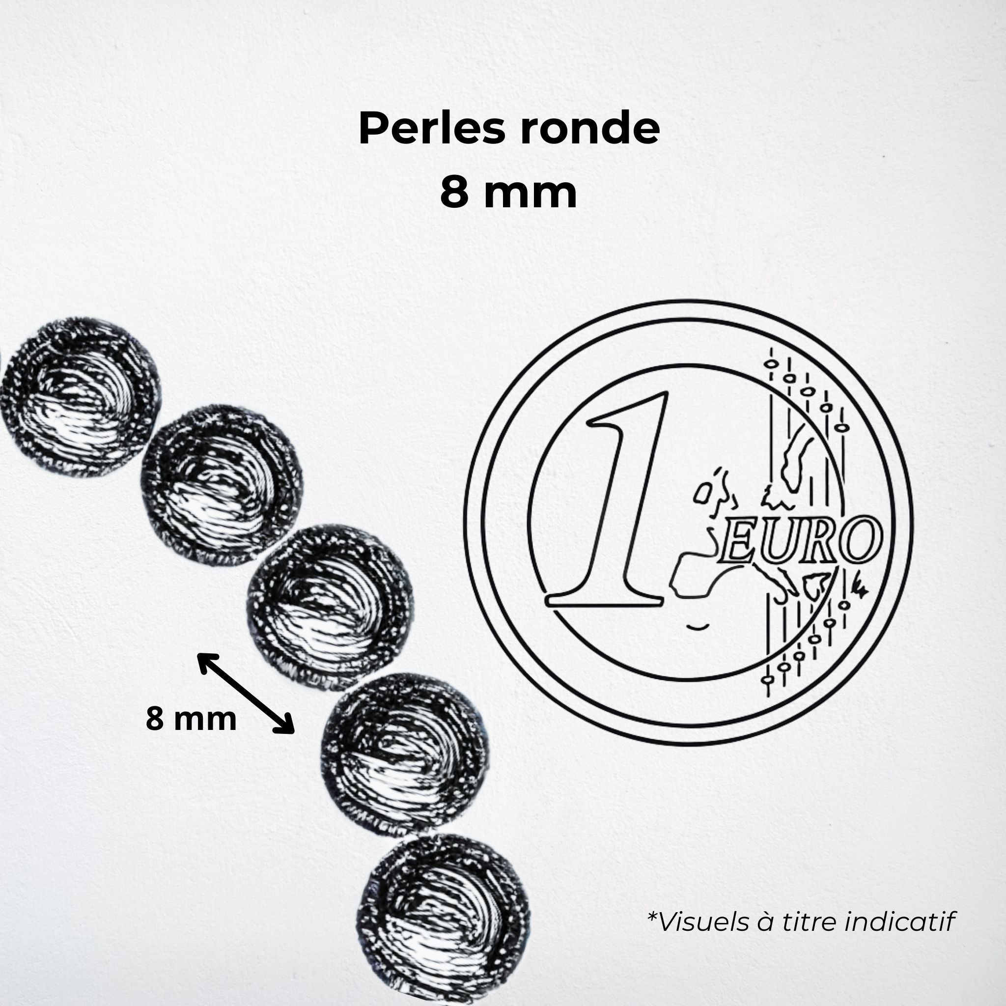 Bracelet boules 8 mm - Aventurine verte - AB Précieuse Lucie