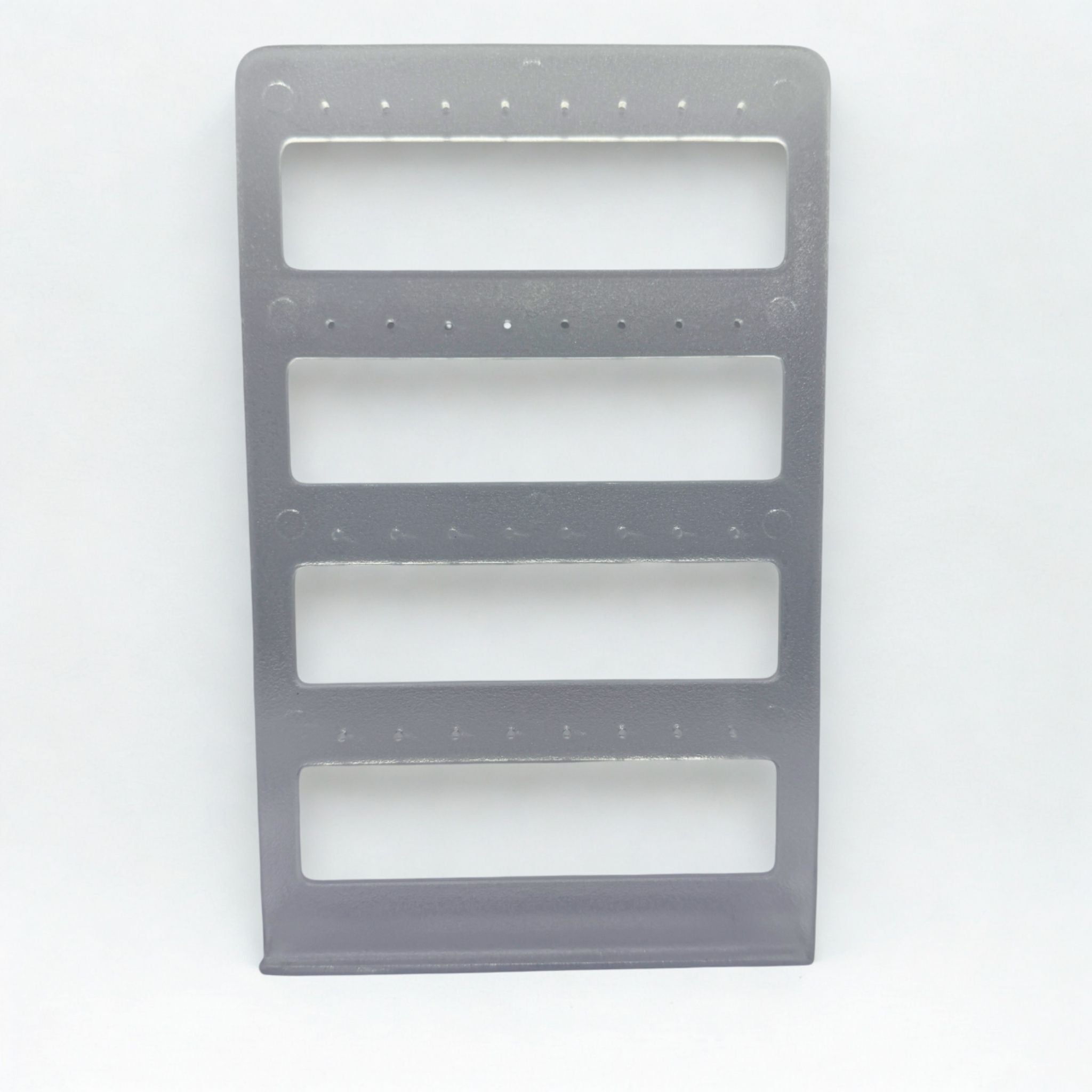 Présentoir forme rectangle - Acrylique transparent - Boucles d'oreilles