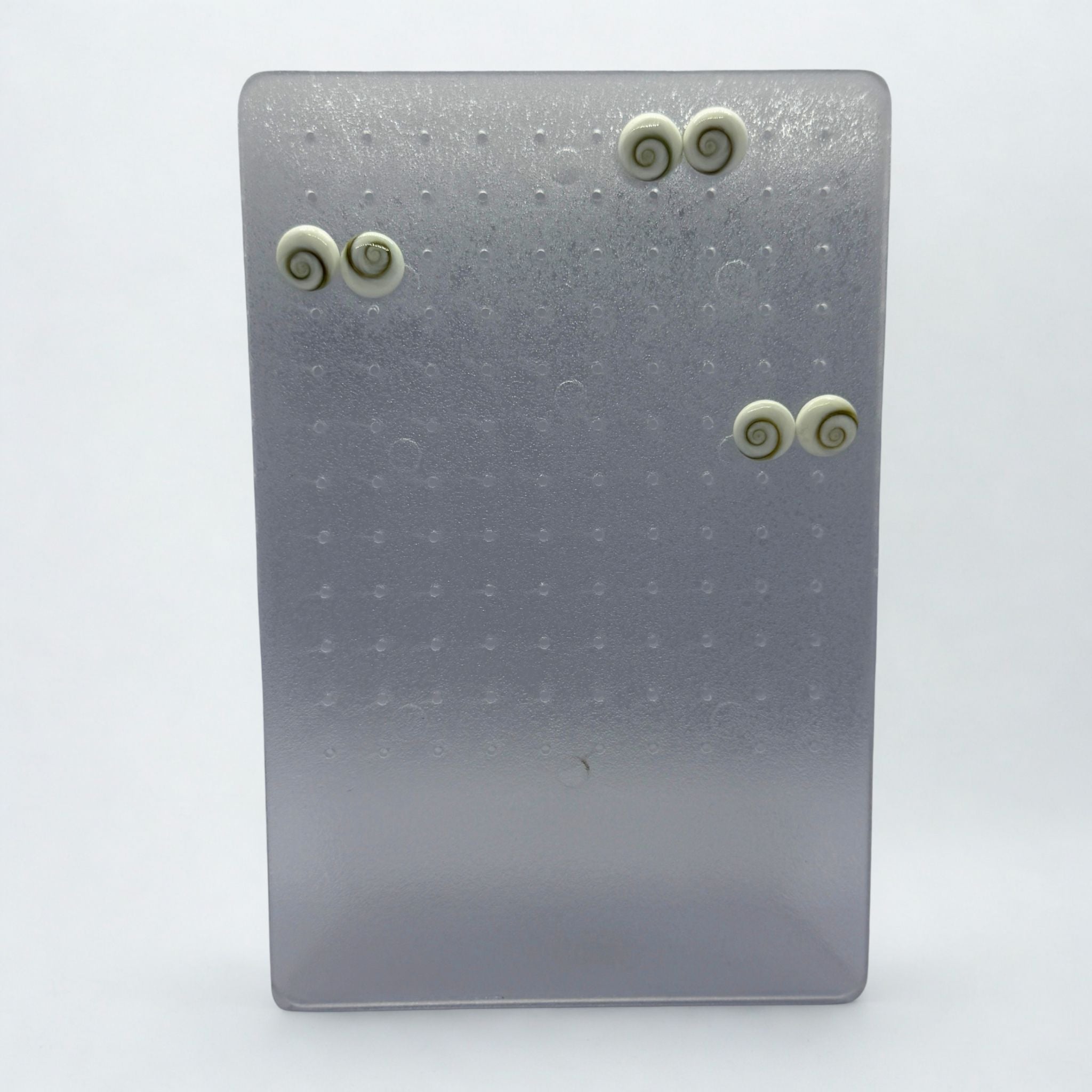 Présentoir forme rectangle plein - Acrylique transparent - Boucles d'oreilles