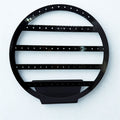 Présentoir forme rond - Acrylique noir - Boucles d'oreilles Précieuse Lucie