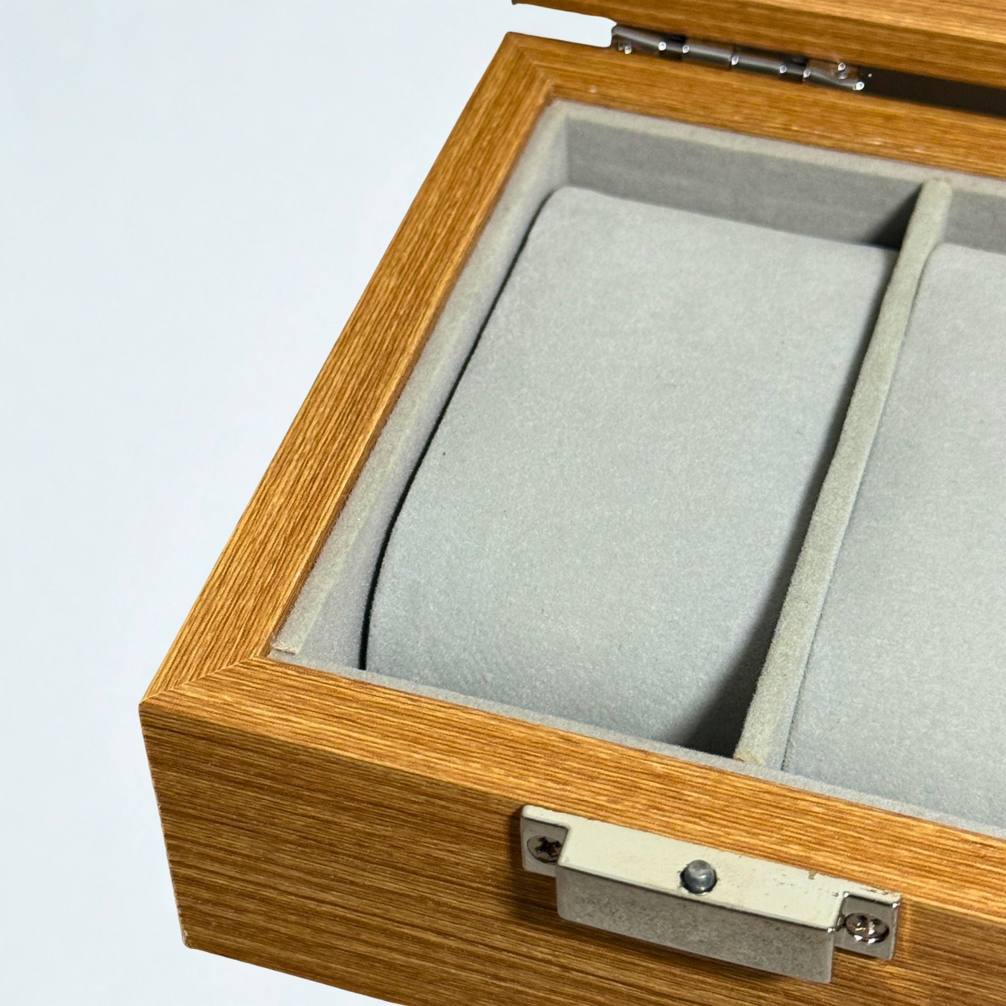 Présentoir Boîte vitrée - 2 emplacements - Bracelets/montres Précieuse Lucie