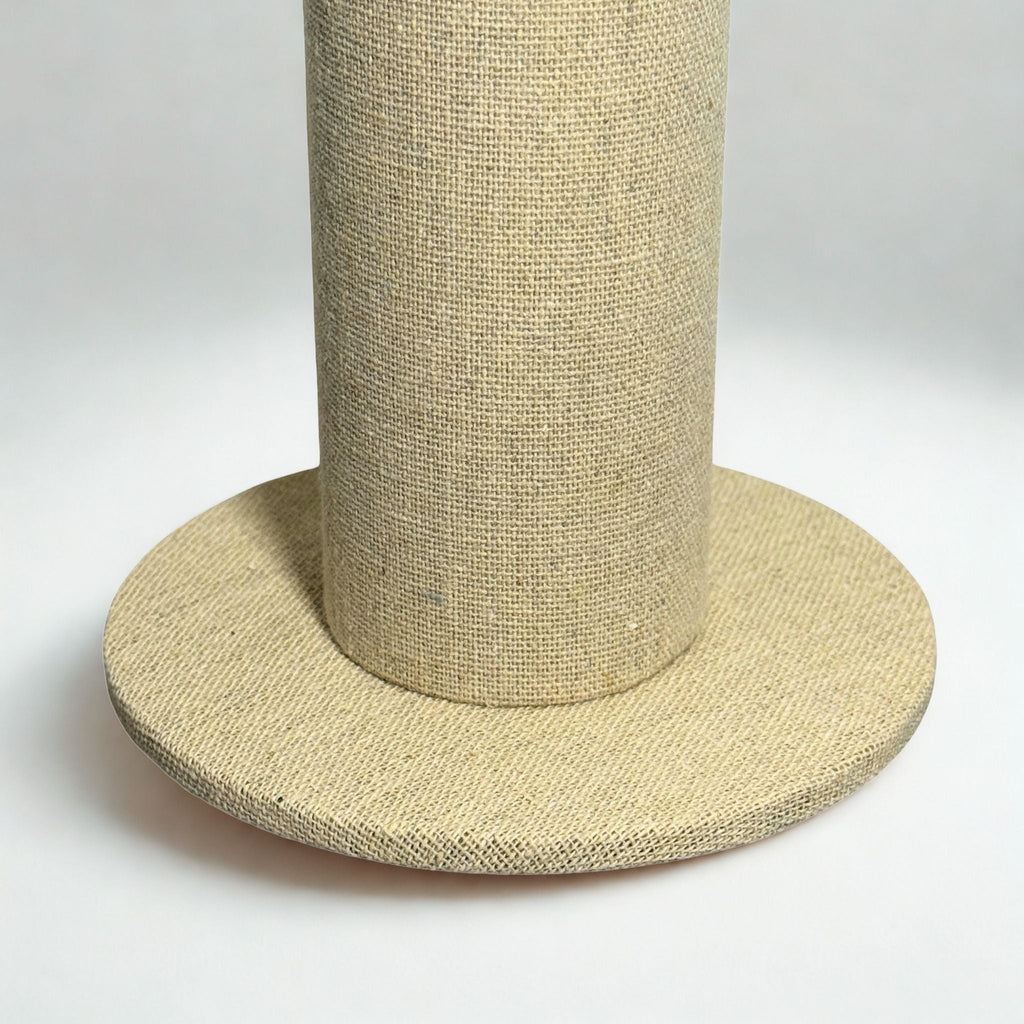 Présentoir Jonc vertical - Coton beige - Bracelets/montres Précieuse Lucie