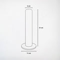 Présentoir Jonc vertical - Coton beige - Bracelets/montres Précieuse Lucie