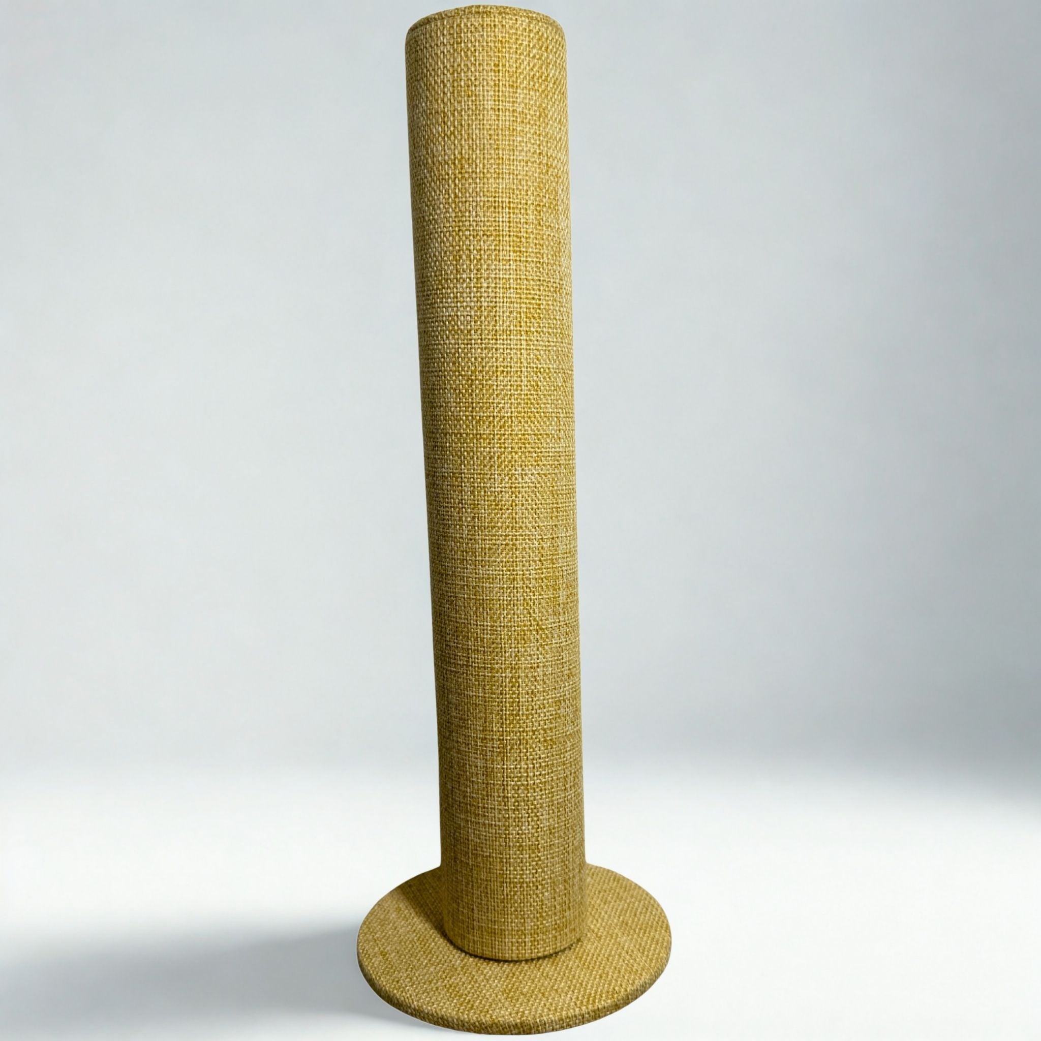 Présentoir Jonc vertical - Toile de jute beige - Bracelets/montres Précieuse Lucie