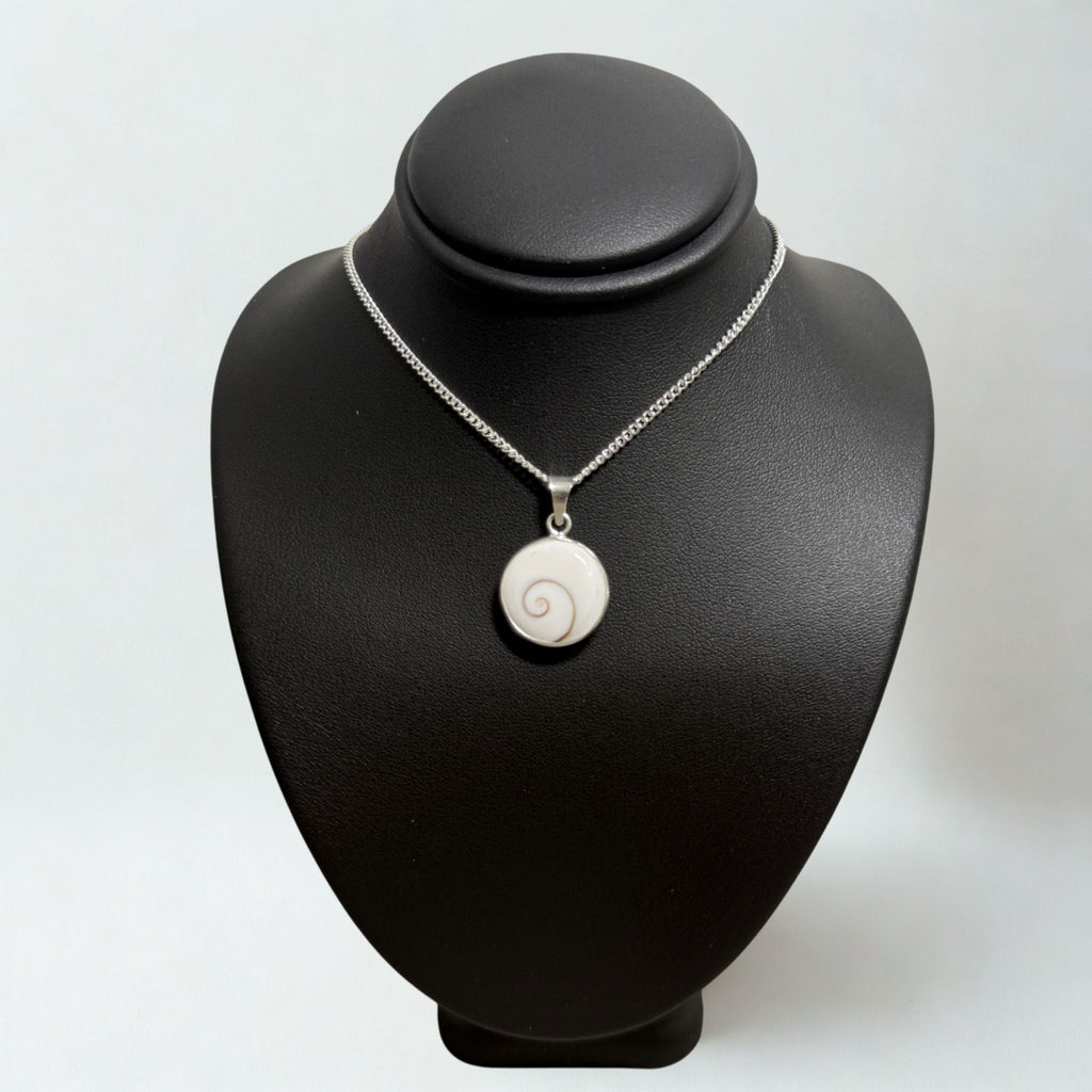 Présentoir Buste petit - Simili cuir noir - Colliers/chaînes Précieuse Lucie