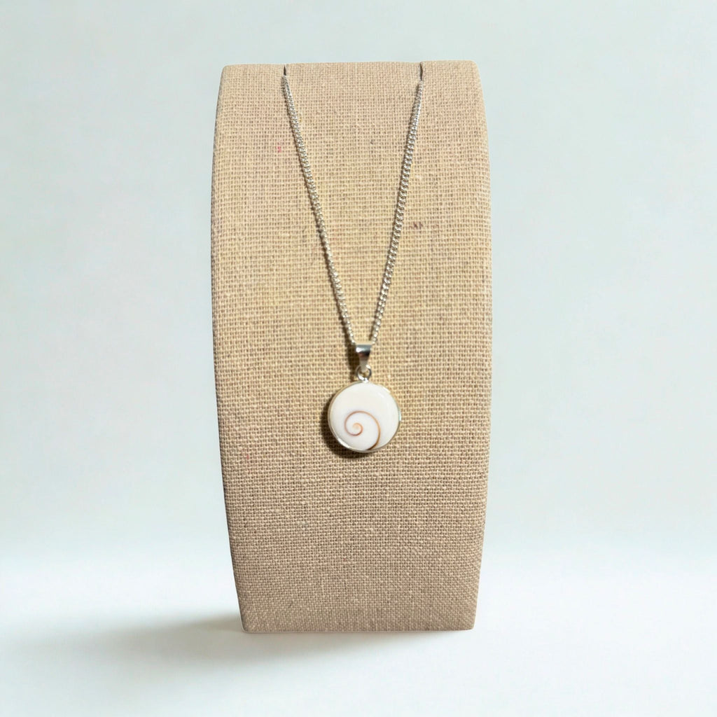 Présentoir Buste rectangle petit - Coton beige - Colliers/chaînes Précieuse Lucie