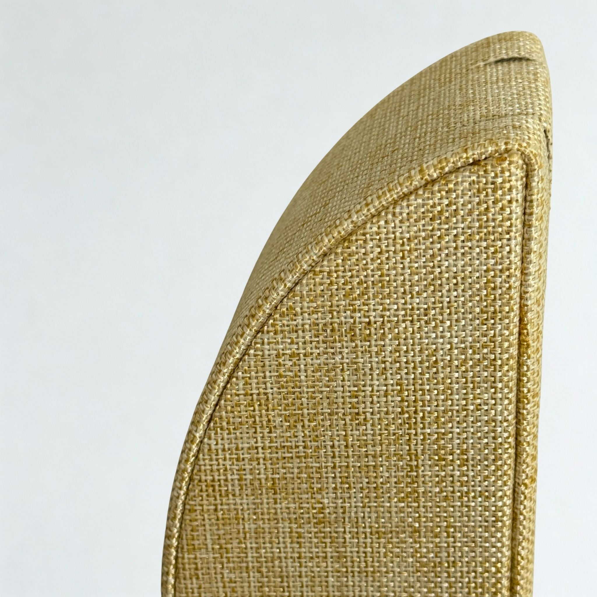 Présentoir Buste rectangle grand - Toile de jute beige - Colliers/chaînes Précieuse Lucie